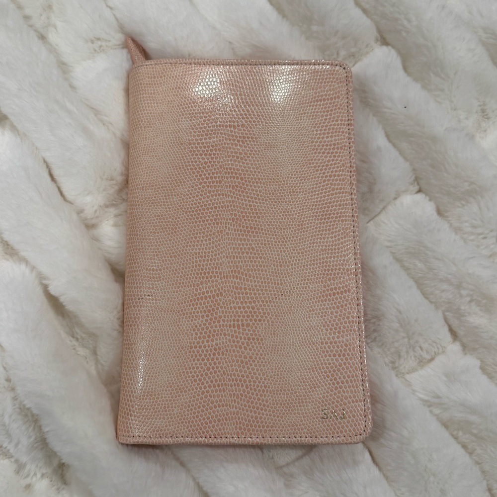 Monogrammed “SAJ” Travel Jewelry Holder Case